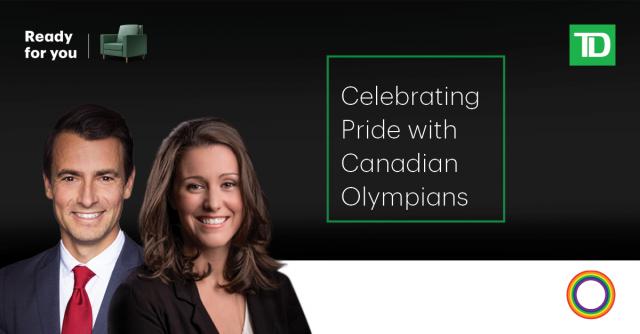 Celebrating Pride with Canadian Olympians